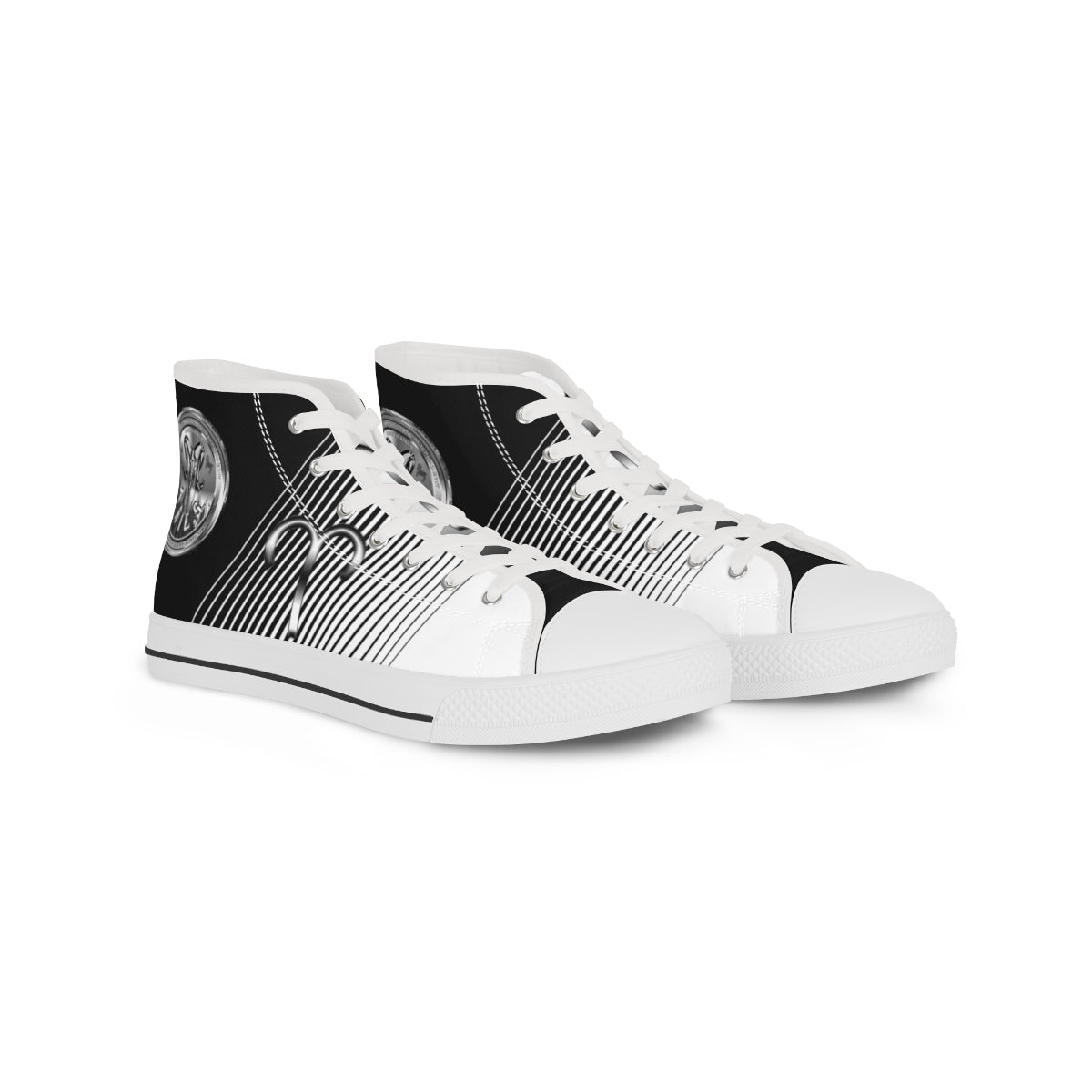 The B&W Aries Edition Funky High-Top Sneakers for Men