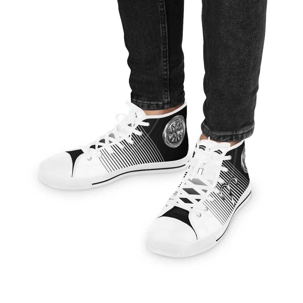 The B&W Aries Edition Funky High-Top Sneakers for Men